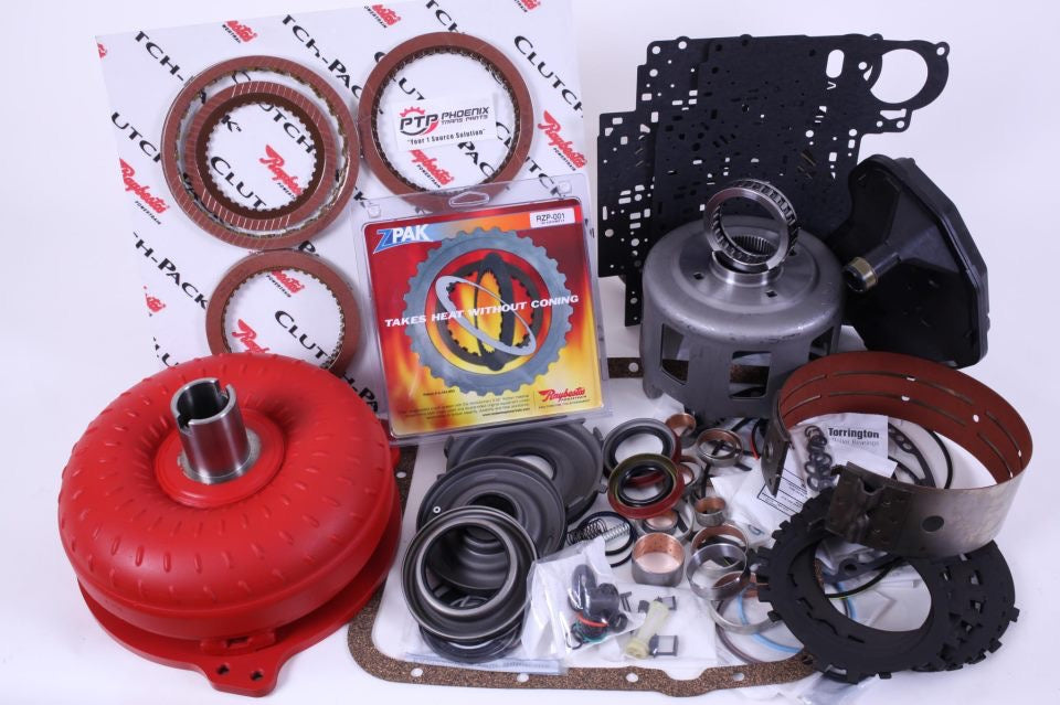 Phoenix Transmission Parts automatic transmission parts. Torque converters, master rebuild kits, solenoid sets, filter kits. One stop solution