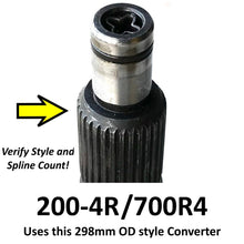 Load image into Gallery viewer, TC, 12 27 Spline High Stalll H/D (B15 max stall)