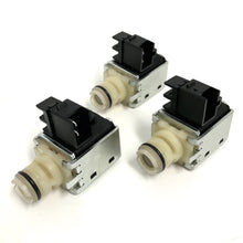 Load image into Gallery viewer, 4T60E Updated Solenoid Package 3 pieces Shift and Lock-up 1991-up GM