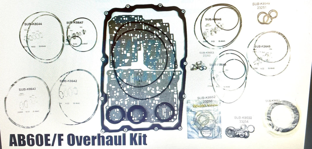 Overhaul Kit, AB60E/F W/Out Pistons,  2007-Up