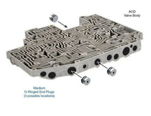Load image into Gallery viewer, 4R70W 4R75E 4R75W AOD AODE O-Ringed End Plug Kit Sonnax 76999-MED
