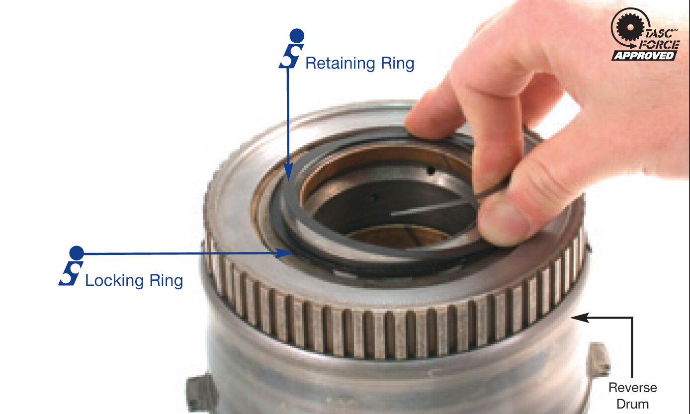 AOD AODE 4R70W Intermediate Clutch Spiral Retaining Rings Sonnax