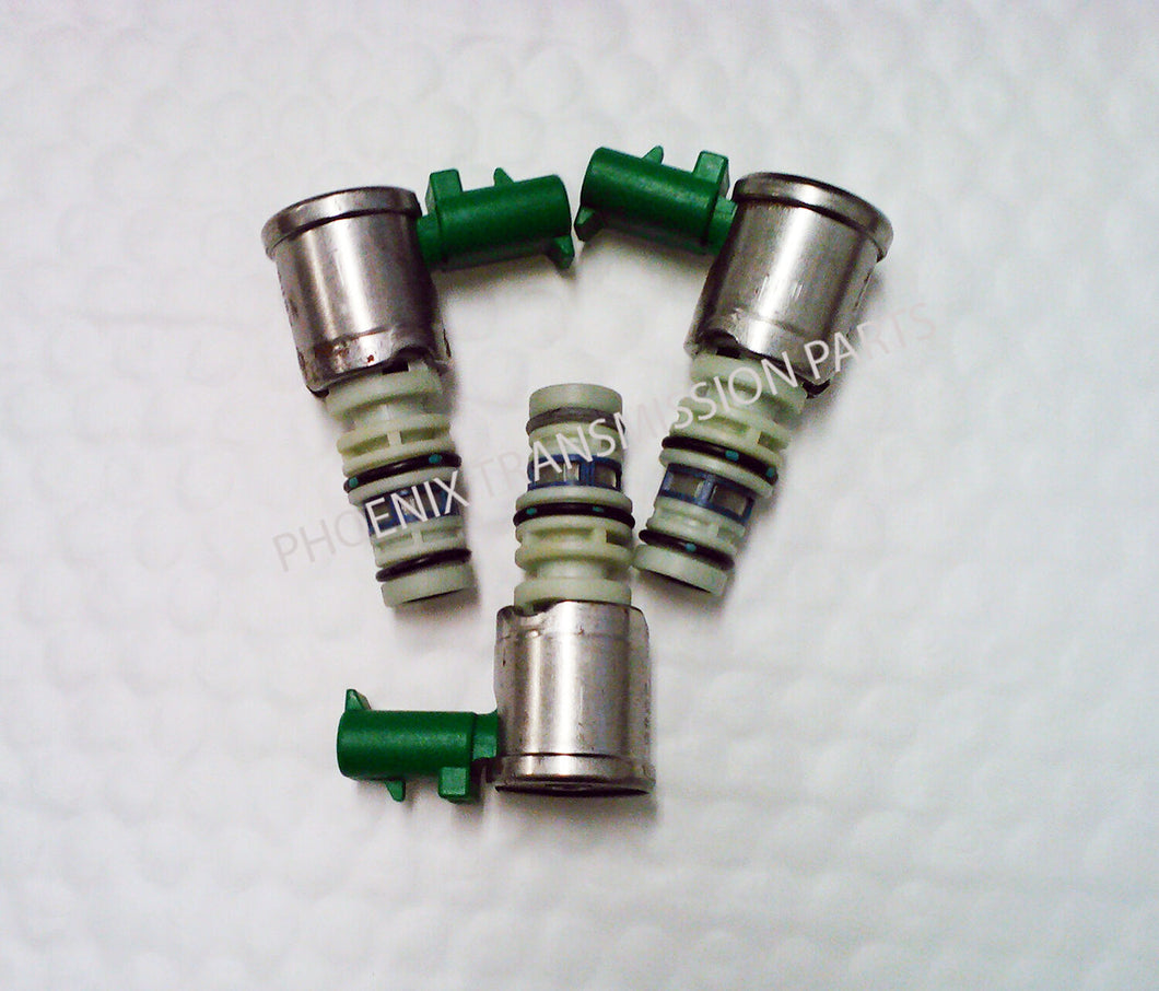 5L40E 5L50E A5S390R A5S360R Transmission Shift Solenoid 1999 and Up Set of 3