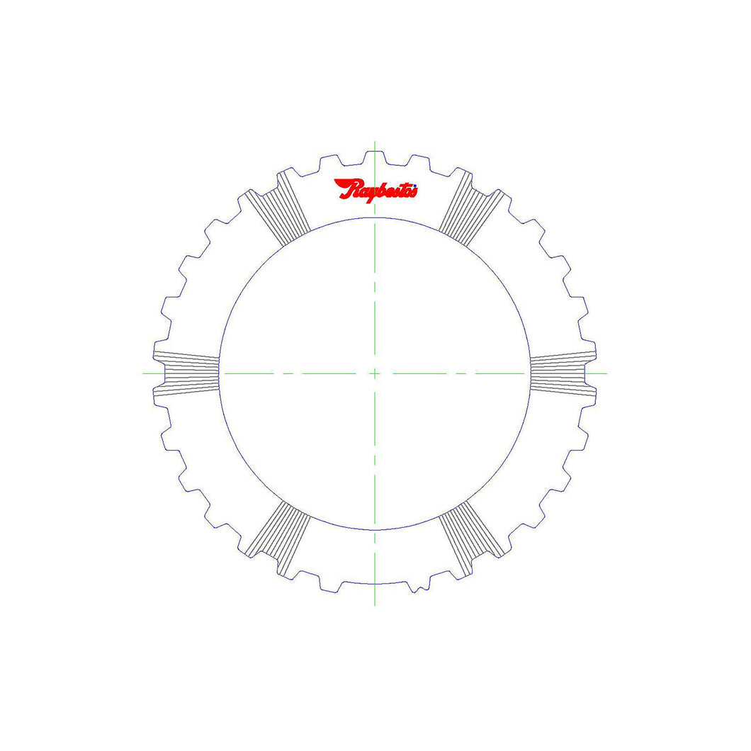 440-T4 Friction Module 1983-1988 Raybestos Clutch Plate Set RCP-049