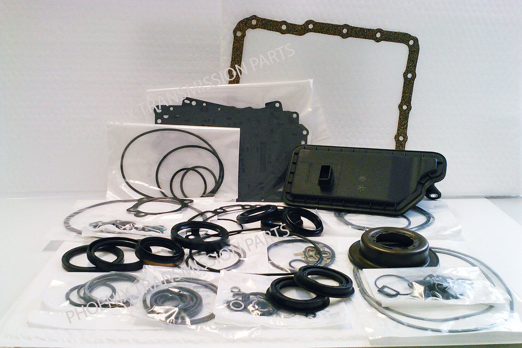 JF506E Transmission Gasket and Seal Rebuild Kit with Filter Kit VW