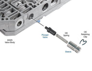 4F50N AX4N Bypass Clutch Control Plunger Valve Kit Sonnax 96206-13K
