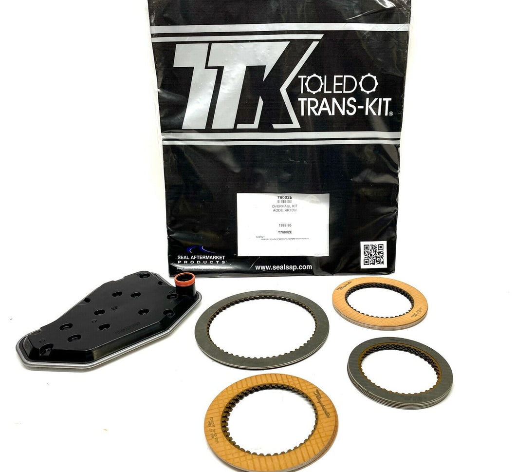 4R70W AODE Rebuild Kit with Filter 1992-1995 Raybestos Clutch Plate Set