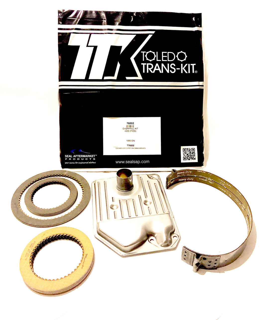 AOD Transmission Rebuild Kit 1980-1993 with Filter 4 WD Clutches Band