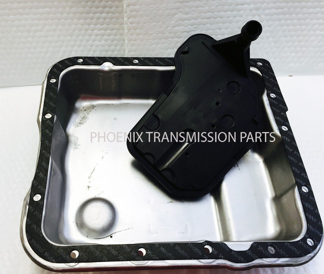 4L60E Transmission Oil Pan 1997-2003 - Deep with New Gasket and Filter fits GM
