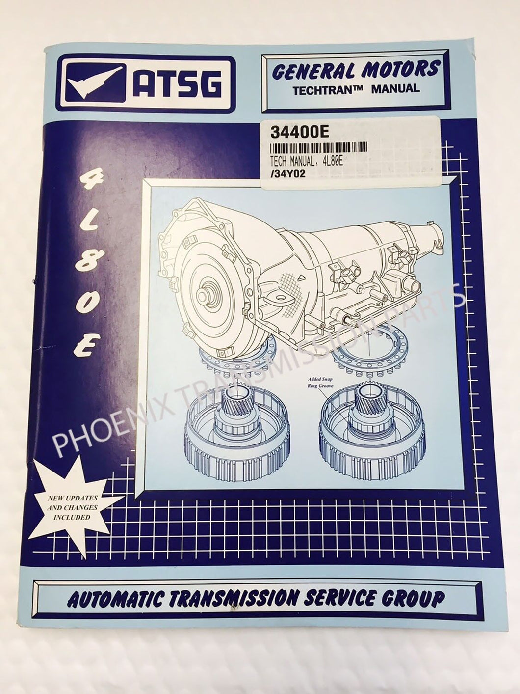 4L80E Transmission ATSG Technical Service and Repair Manual for GM