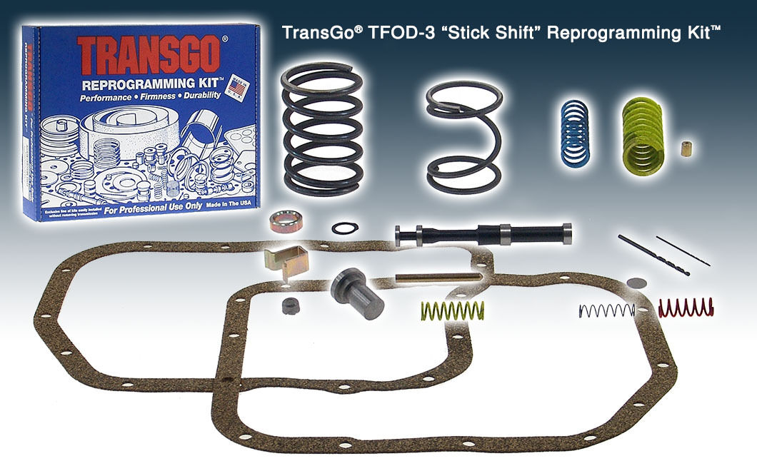 A500 40RH 42RH 42RE 44RE Transgo Reprogramming Kit 1988-2003 Stick Shift Kit