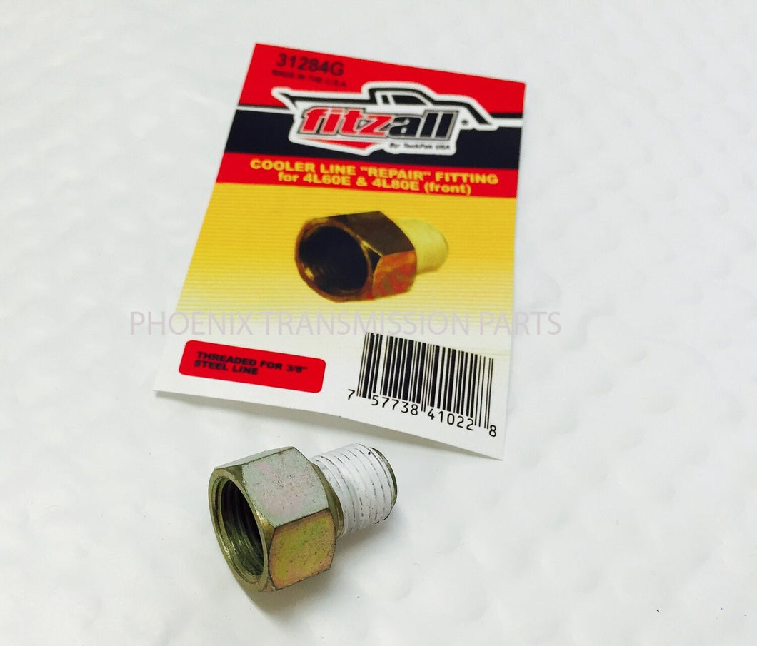 4L60E 4L80E Fitzall Cooler Line Repair Fitting fits GM Screw In Style Short