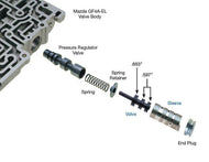 F4A-EL F4EAT GF4A-EL Boost Valve Kit Sonnax 74846-01K