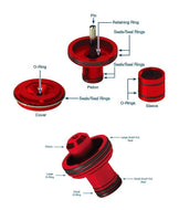 46RH 46RE 47RH 47RE 48RE A727 Super Hold Servo Kit & Accumulator Piston Sonnax
